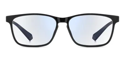 Polaroid Pld 0038/r/bb Reader 807/g6 Blu-light Block Occhiali Da Vista Neri Per Uomo (solo Montatura) In Black