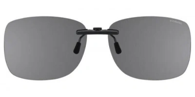 Polaroid Pld 1002/c-on Clip-on Only Polarized Dl5/y2 Men's Sunglasses Black Size 59