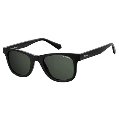 Polaroid Pld 1016/s/new 807 M9 Unisex Square Sunglasses In Black