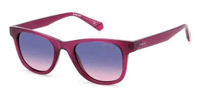 Polaroid Pld 1016/s/new Polarized Qho/xw Men's Sunglasses Pink Size 50