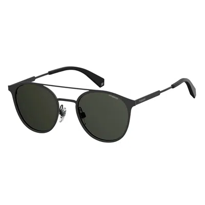 Polaroid Pld 2052/s 807 M9 Unisex Round Sunglasses In Neutral
