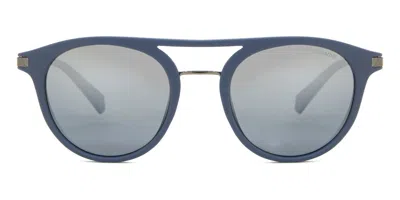 Polaroid Pld 2061/s Polarized Fll/1a Men's Sunglasses Blue Size 50