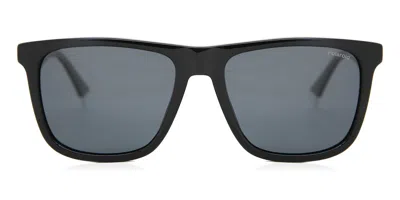 Polaroid Pld 2102/s/x Polarized 807/m9 Men's Sunglasses Black Size 55