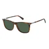 Polaroid Pld 2109/s 086 Uc Unisex Rectangle Sunglasses In Brown
