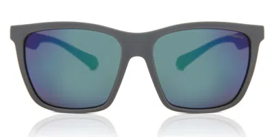 Polaroid Pld 2126/s 3u5/5z Men's Sunglasses Grey Size 58 In Gray