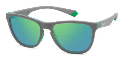 Polaroid Pld 2133/s 3u5/5z Men's Sunglasses Grey Size 56