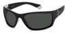 Polaroid Blue Plastic Sunglasses In Gray