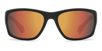 Polaroid Pld 2135/s Polarized Blx/oz Occhiali Da Sole Neri Per Uomo In Black