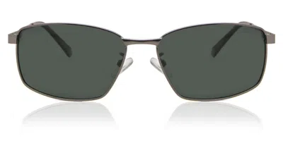 Polaroid Pld 2137/g/s/x Asian Fit R81/uc Men's Sunglasses Gunmetal Size 60 In Green