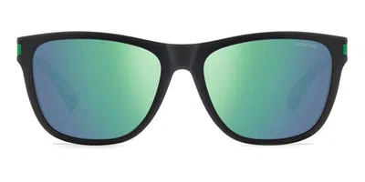 Polaroid Pld 2138/s Polarized 3ol/5z Men's Sunglasses Black Size 56