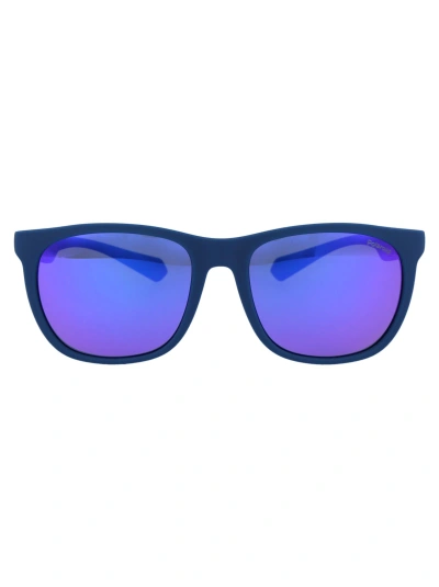 Polaroid Pld 2140/s Sunglasses In 802mf Semimattblue Violet Azure