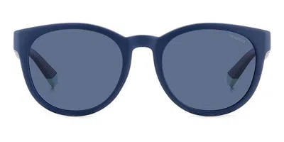 Polaroid Pld 2150/s Pjp/c3 Men's Sunglasses Blue Size 52