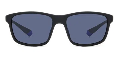Polaroid Pld 2153/s Polarized 0vk/c3 Men's Sunglasses Black Size 58