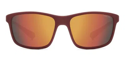 Polaroid Pld 2153/s Polarized 0z3/oz Men's Sunglasses Red Size 58 In Multi