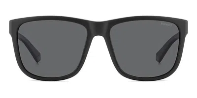 Polaroid Pld 2155/s Polarized 003/m9 Men's Sunglasses Black Size 57 In Pink