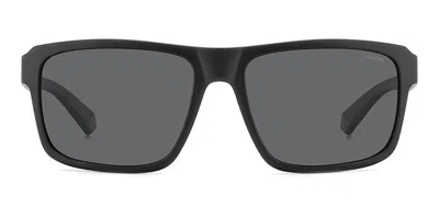 Polaroid Pld 2158/s Polarized 807/m9 Men's Sunglasses Black Size 58 In Yellow