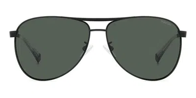 Polaroid Pld 2160/g/s/x Asian Fit Polarized 003/uc Men's Sunglasses Black Size 62