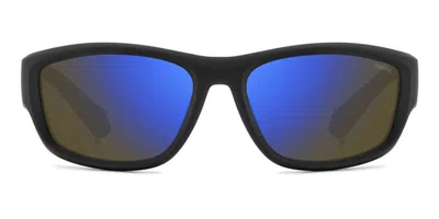 Polaroid Pld 2166/s Polarized 0vk/5x Men's Sunglasses Black Size 62