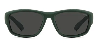 Polaroid Pld 2166/s Polarized Dld/m9 Men's Sunglasses Green Size 62