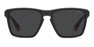 Polaroid Pld 2167/s Polarized Rc2/m9 Occhiali Da Sole Neri Per Uomo In Black