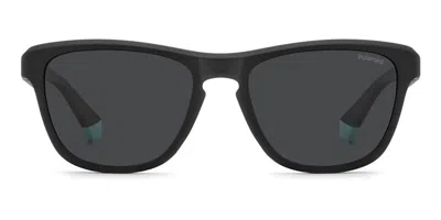 Polaroid Pld 2168/s Polarized 003/m9 Occhiali Da Sole Neri Per Uomo In Black