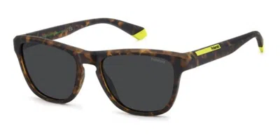Polaroid Pld 2168/s Polarized B0q/m9 Occhiali Da Sole Tartarugatishell Per Uomo