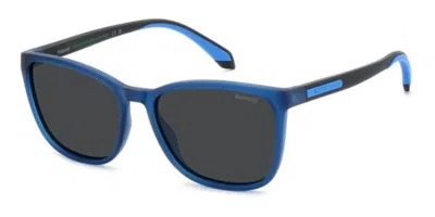 Polaroid Pld 2169/s/x Polarized Fll/m9 Occhiali Da Sole Blu Per Donna In Blue