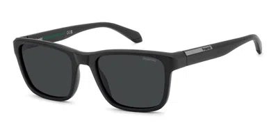 Polaroid Pld 2174/s Polarized 003/m9 Men's Sunglasses Black Size 54 In White