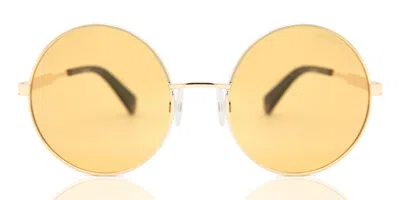 Polaroid Pld 4052/s L7q/he Women's Sunglasses Gold Size 55