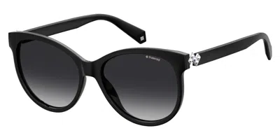 Polaroid Pld 4079/s/x Polarized 807/wj Women's Sunglasses Black Size 57 In Pink