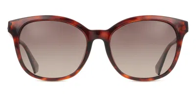 Polaroid Pld 4089/f/s Vestibilità Orientale Polarized 086/la Occhiali Da Sole Tartarugatishell Per Donna In Brown
