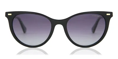 Polaroid Pld 4107/s Polarized 807/wj Occhiali Da Sole Neri Per Donna In Black