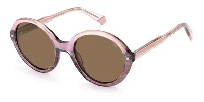 Polaroid Pld 4114/s/x 5kc/sp Women's Sunglasses Pink Size 54