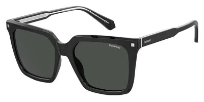 Polaroid Pld 4115/s/x 807/m9 Women's Sunglasses Black Size 54