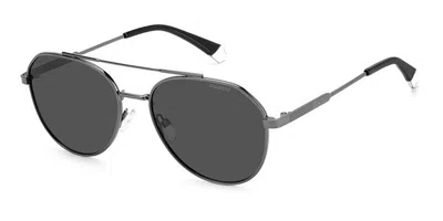 Polaroid Pld 4119/s/x Kj1/m9 Men's Sunglasses Grey Size 56 In Gray