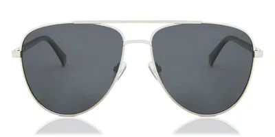 Polaroid Pld 4126/s 010/m9 Men's Sunglasses Silver Size 58