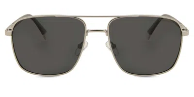 Polaroid Pld 4128/s/x 010/m9 Men's Sunglasses Silver Size 58