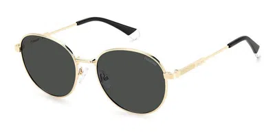 Polaroid Pld 4135/s/x 2f7/m9 Men's Sunglasses Gold Size 54