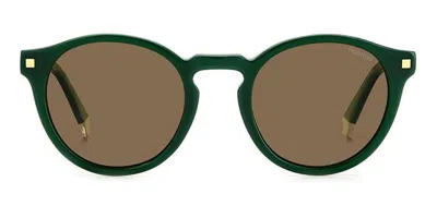 Polaroid Pld 4150/s/x Polarized 1ed/sp Men's Sunglasses Green Size 50