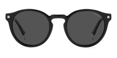 Polaroid Pld 4150/s/x Polarized 807/m9 Men's Sunglasses Black Size 50