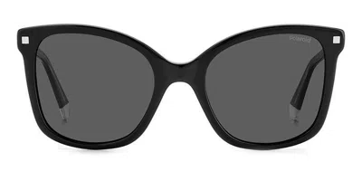 Polaroid Pld 4151/s/x Polarized 807/m9 Women's Sunglasses Black Size 53