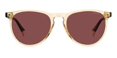 Polaroid Pld 4152/s Polarized 10a/0i Women's Sunglasses Brown Size 54