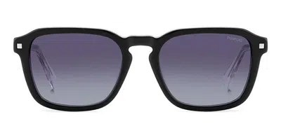 Polaroid Pld 4156/s/x Polarized 0wm/wj Men's Sunglasses Black Size 53