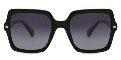 Polaroid Pld 4165/s/x Polarized 807/wj Women's Sunglasses Black Size 55