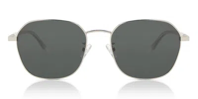 Polaroid Pld 4168/g/s/x Asian Fit Polarized 010/m9 Men's Sunglasses Silver Size 55 In Metallic