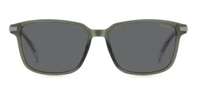 Polaroid Pld 4169/g/s/x Asian Fit Polarized 690/m9 Men's Sunglasses Green Size 54 In Gray