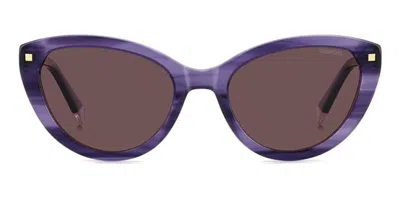 Polaroid Pld 4175/s/x Polarized Hkz/kl Women's Sunglasses Tortoiseshell Size 54