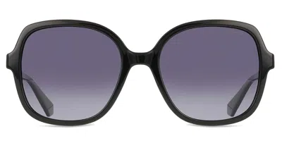 Polaroid Pld 4177/s/x Polarized 807/wj Women's Sunglasses Black Size 55