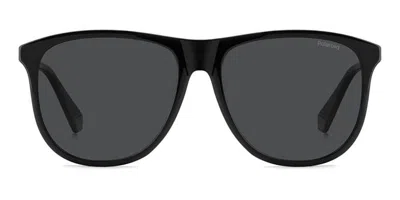 Polaroid Pld 4178/s Polarized 807/m9 Men's Sunglasses Black Size 55