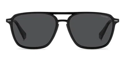 Polaroid Pld 4182/s/x Polarized 807/m9 Men's Sunglasses Black Size 57